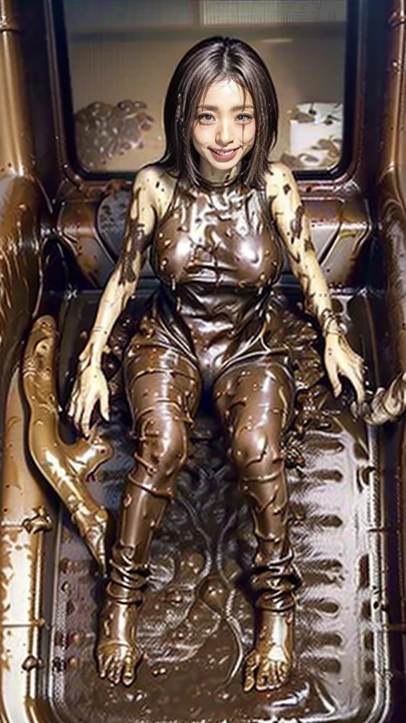 Woman, red hair, yellow eyes, red nails, beautiful young face, strong physical characteristics, with medium breasts, legs open showing realistic pussy, corpo sexy, an angry face, provocative look. Wearing traditional Chinese imperial clothing decorated in gold with black details, with red Hanafuda earrings, with a golden skirt to the feet, a black sandal. Lying on a white bed in an antique Chinese room, with a full moon and stars in the window in the background.