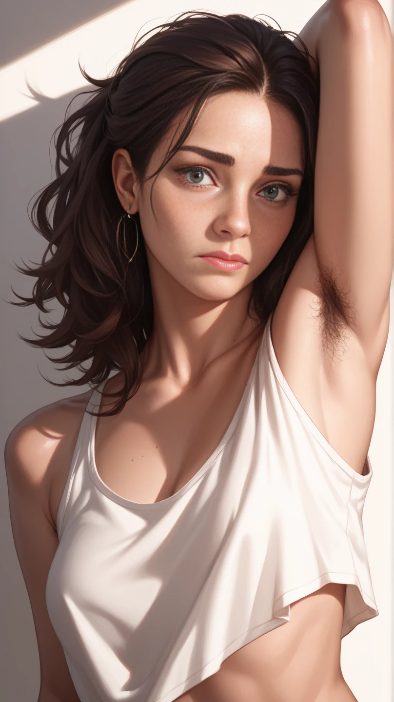 ((Best Quality)),NSFW,((Photorealistic)),((Absurd resolution,Ultra High Resolution,Highly detailed)),1girl,((Japanese girl)),((beautiful)),(pretty face),(Armpit hair:1.3),(open mouth:1.2),(cry:1.3),zfuta,futanari,(erect penis:1.2),(testicle),((masturbation)),(closed eyes:1.2),detailed skin,(pale skin),(Sweat:1.2),(full nude:1.4),(Pubic hair:1.4),(squatting),(sexy posing),Thick eyebrows,droopy eyes,straight eyebrows,Falling eyebrows,(Narrow face:1.2),(thick lips:1.2),(Glossy lips),(lip stick),((blush)),(young),(Tall body:1.2),(slender),((curvy hips)),((round hip)),Muscular arms,Muscular legs,((wide forehead)),((Pulled back hair)),braid,Perfect Anatomy,(flat chest:1.35),Black medium hair,Erect nipples ,(Straight hair),(muscular:1.3),(Highly detailed face),beach,(windy)