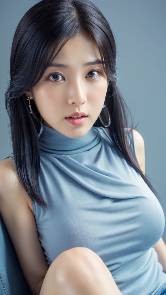 um close up de uma mulher com um vestido roxo posando para uma foto, jaeyeon nam, linda jovem coreana, Heonhwa Choe, Jiyun Chae, Lee Ji-eun, Lee Ji-eun, linda mulher sul-coreana, Portrait of female Korean idol,  coreana, Sun Yunjoo, taejune kim, linda jovem coreana