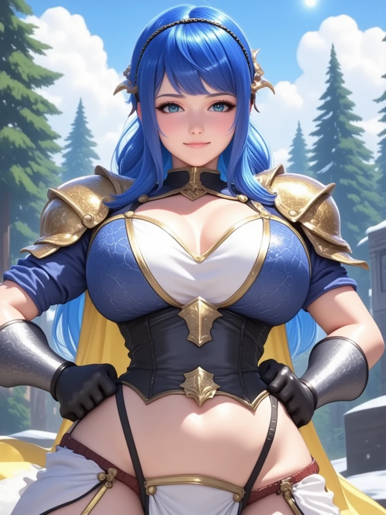 full body,masterpiece, high details, high quality, best quality, anatomically correct, masterpiece, textured skin, super detail,ultra-detailed, best quality, extremely detailed, 8k, high res, realistic, 1girl, 18yo, beautiful girl, (half closed eyes),(narrowed eyes:1.2),(open mouth), (blush:1.2),BREAK,(armor,navel exposed:1.8),blue beautiful eyes, (dark blue medium bob hair,asymmetrical parted bangs:1.6),BREAK,(voluptuous bust:1.5),(Gaunt , thin waist:1.3),white background,