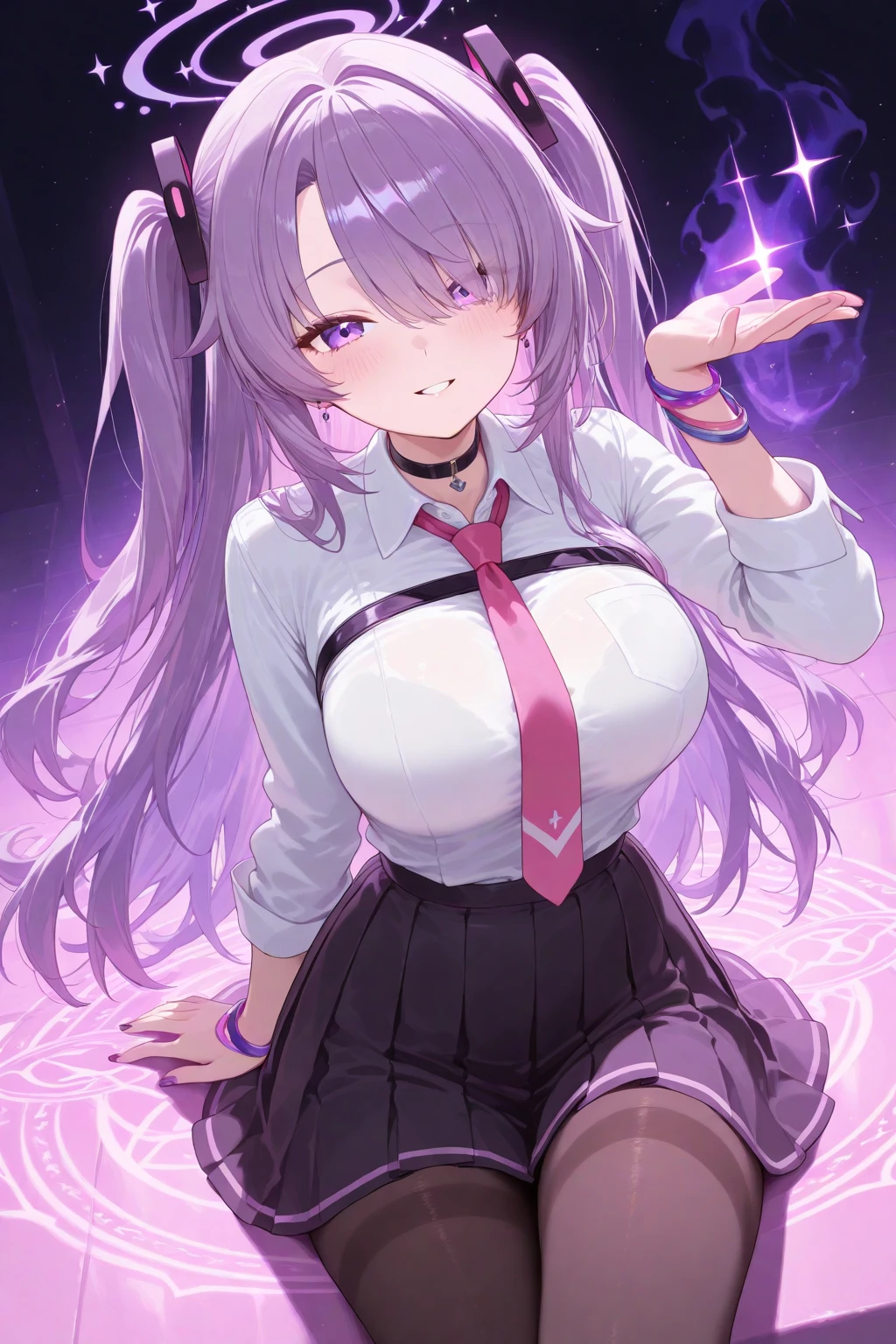 woman,(((セクシーなwoman兵士))),(((uniform,Tight Skirt,High heels,whole bodyタイツ,uniformキャップ,latex,garter belt))),(Detailed Description, High resolution,8k wallpaper,masterpiece,Highest quality,Regional Depth,Anatomically accurate depiction,A face with attention to detail, Eye on the details,Nice hands, Perfect Fingers,eyelash,(Intense glowing purple eyes,Narrow eyes,Look at me sideways,There is cleavage in the chest,Captivating smile,Pink Lips,Seductive pose),(Glowing Skin、Glowing Skin、Oilskin),(From above:1.1),Perfect body,Curvy Legs,(whole body),background:base, 金属のような輝きをもつlatex,