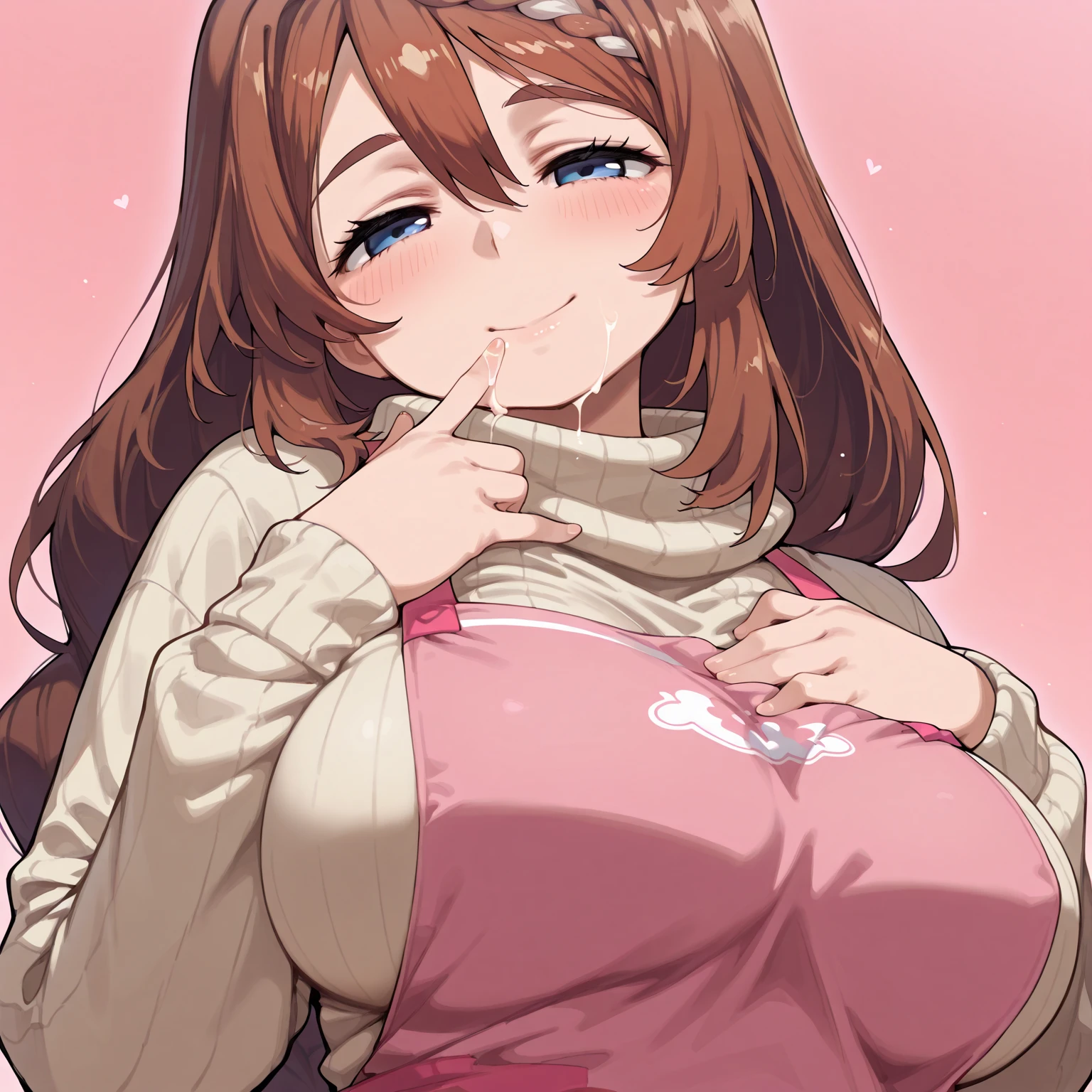 Blowjob、Hyottoko、Ochako Uraraka, brown eyes, brown hair, short hair, blush, blush stickers,bodysuit, skin tight, superhero,、ahegao、smile、Ultra-detailed illustrations、Ultra-precise expression、masterpiece、Highest quality、ultra High resolution、High resolution、Hiromitsu Takeda Style、White background、Simple Background、whole body、One girl、solo、White Breath、Sweat、Glowing Skin、shiny skin、Front angle、View your viewers、stand、Big Breasts、Heart decoration、