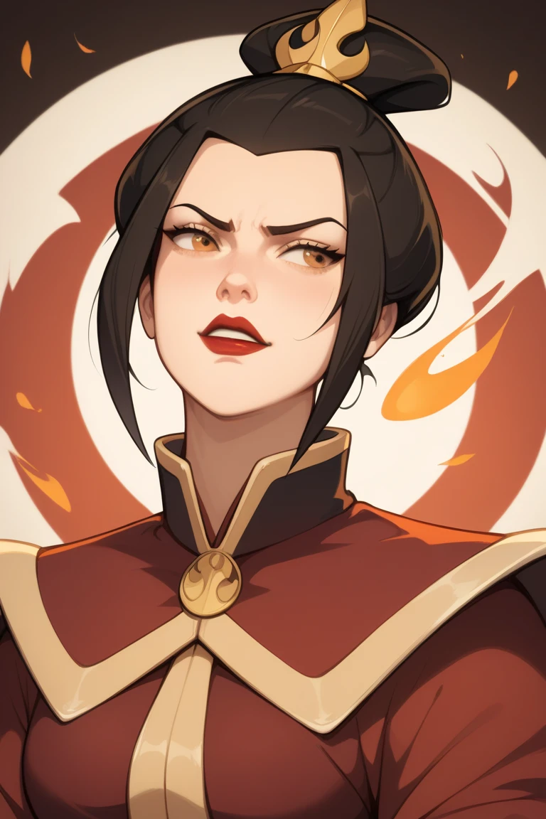 Azula , 18 years ,body avatar the last airbender , azul, o [ SeaArt AI