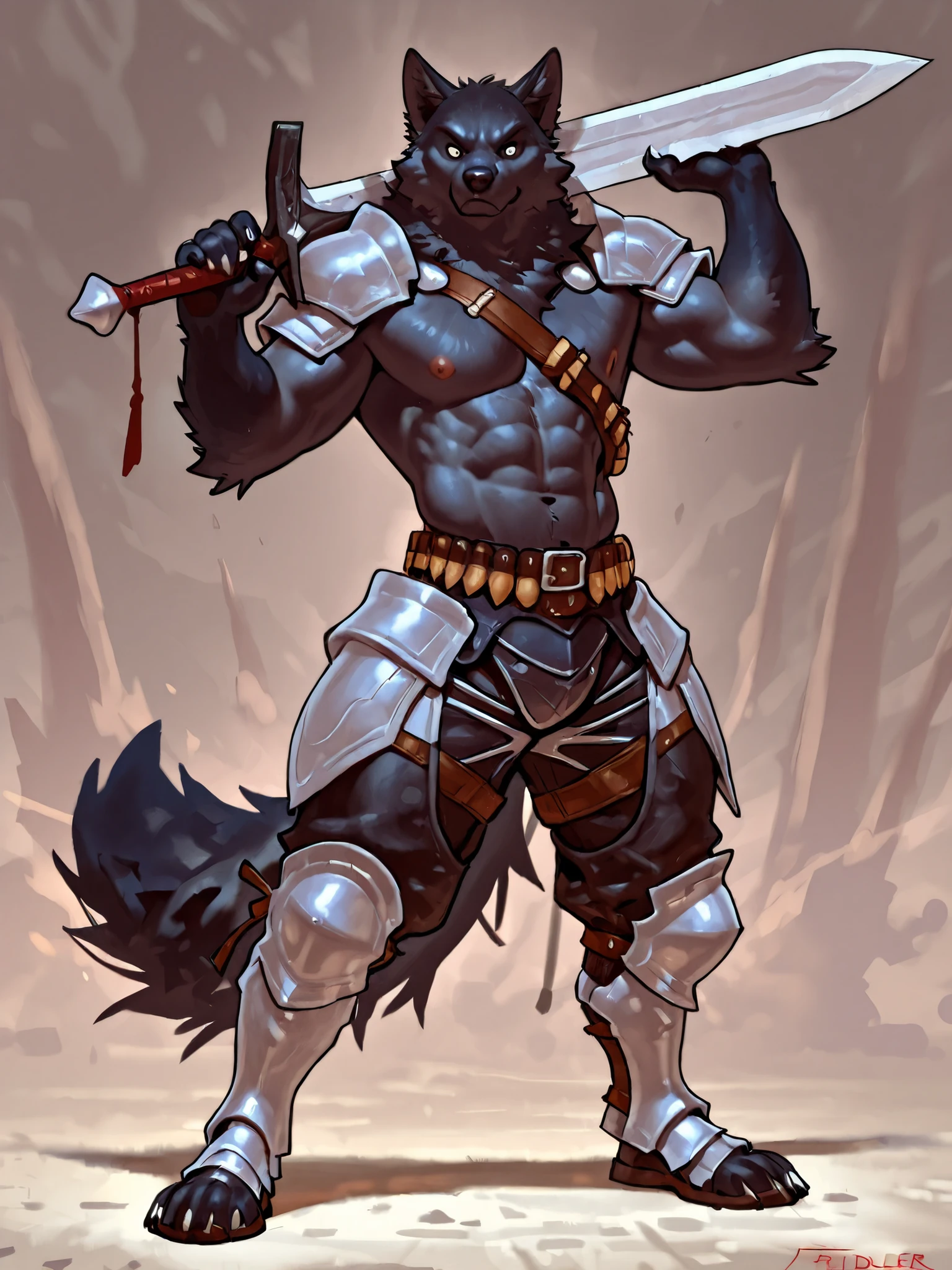 (((Barefoot furry character, full body, cinematic setting, male)))
The Beast is back, the Beast In Black
The Beast is back, the Beast In Black
Tormented and wounded, branded and persecuted
Torn inside out yet here I stand
Fierce anger, blind madness, invoke the Beast of Darkness
No mercy 'cause they all must die
Like a hellraiser, monster of rage
Unleash the fury through your sword of hate
Destroy and murder, retaliate
Harness the power of the Beast In Black
BREAK, detailed background (modern lab), 8K, (masterpiece:1.5), intricate details, highly detailed, extreme detail, octane render, fine art, best quality, highres, (detailed face:1.5), ((full_body)), UHD, (((perfect hands)))