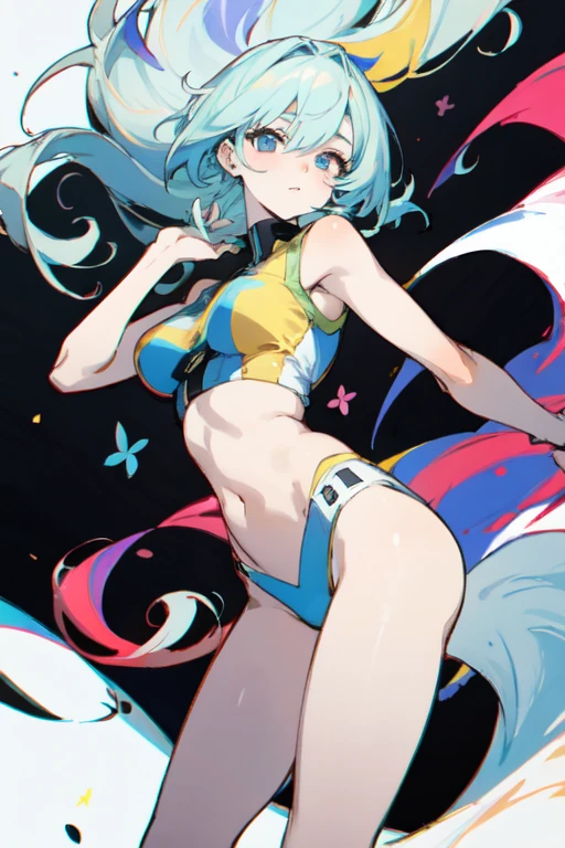Flat-chested loli