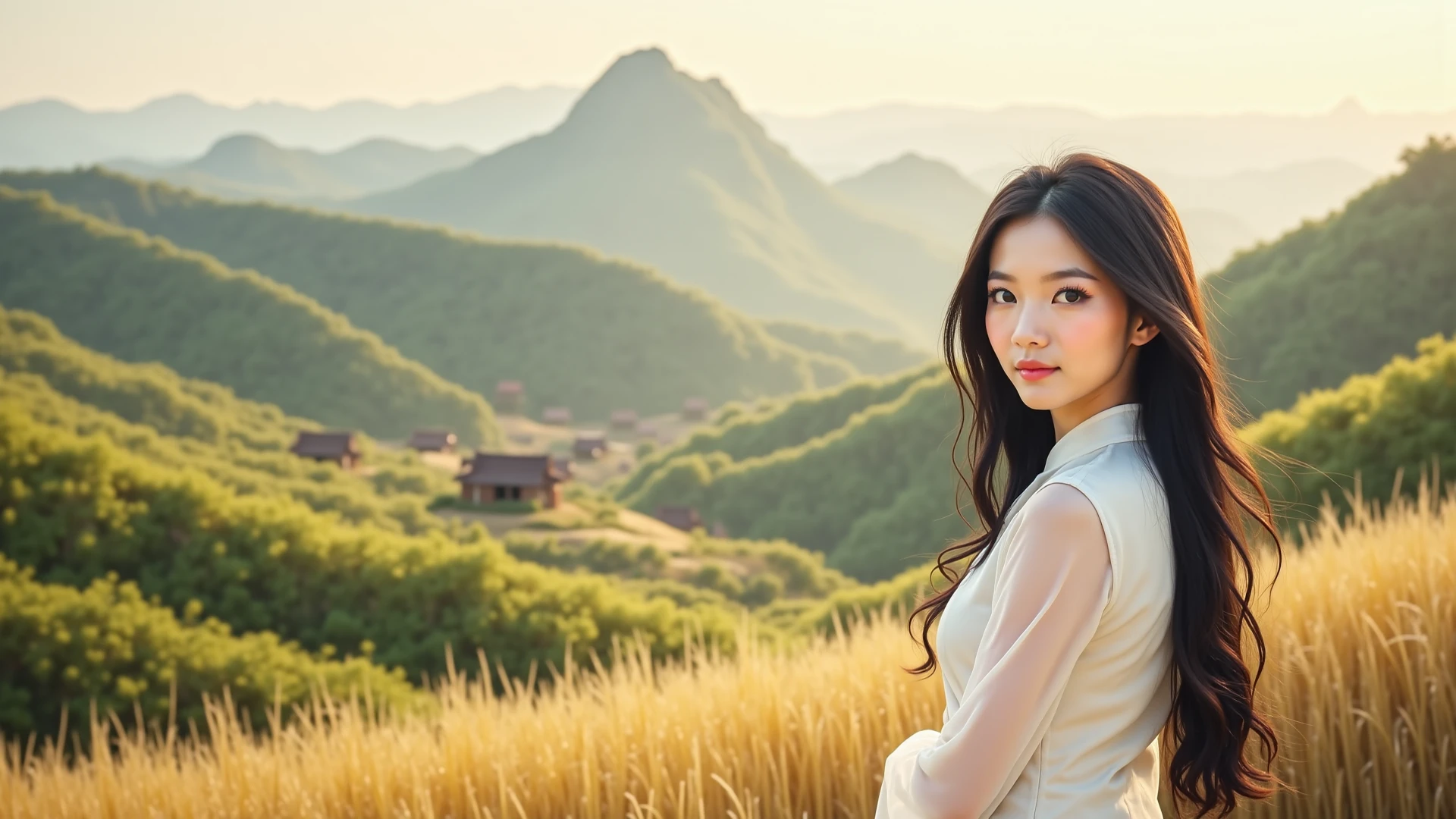 (realistic:1.3) , finely detailed, quality, (masterpiece:1.2) , (photorealistic:1.2) , (best quality) , (detailed skin:1.3) , (intricate details) , ray tracing, dramatic, cute girl, As the intrepid traveler navigated the winding mountain trails, she marveled at the breathtaking views of the valleys below.　Even after you&#39;re gone, spring will still be here、Repeatedly　The flowers want to say that you didn&#39;t make them bloom, but it&#39;s time to just ignore them and start walking away. Spring, summer, and autumn are the seasons when we wait for winter. Spring, summer, and autumn are the seasons when we wait for winter.