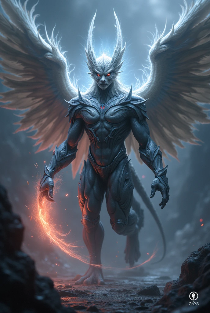 A sudden burst of energy ripples through the air as you transform, your body morphing into a towering, winged creature of the night. Your features become more angular and predatory, your eyes glowing with a fierce, vampiric intensity.