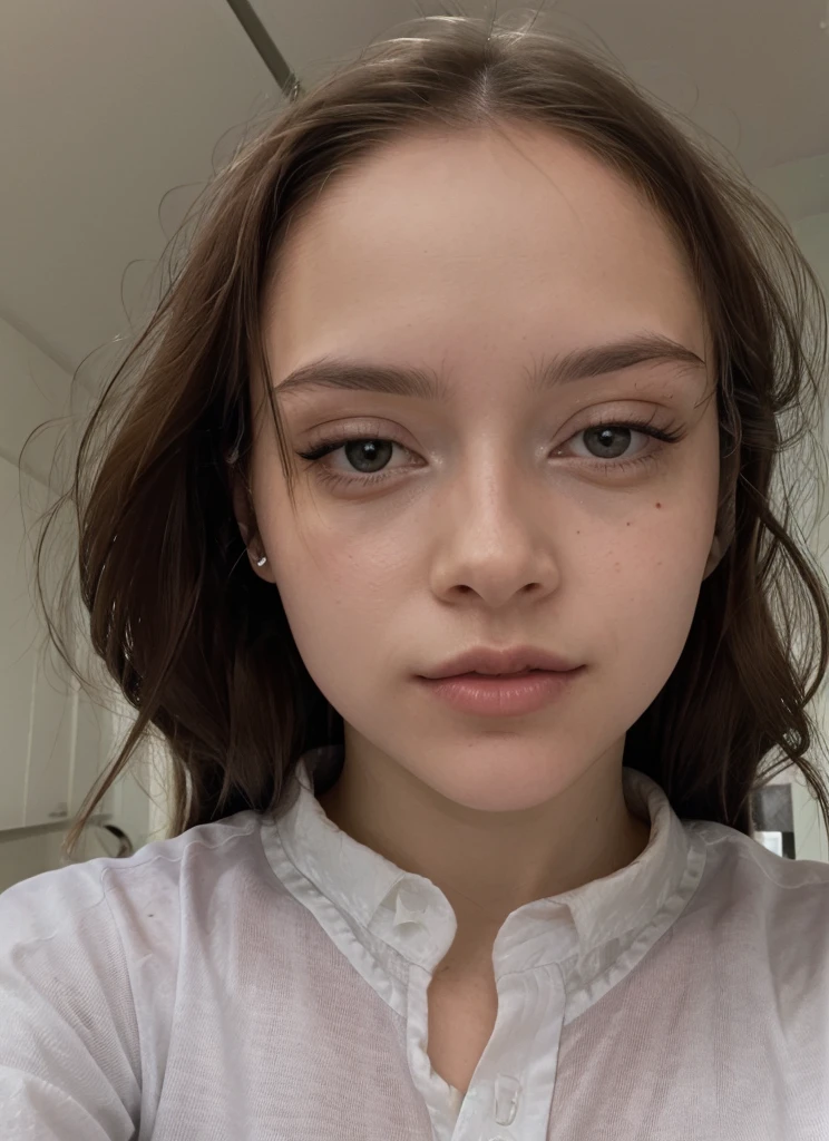 Selfie of english young face
