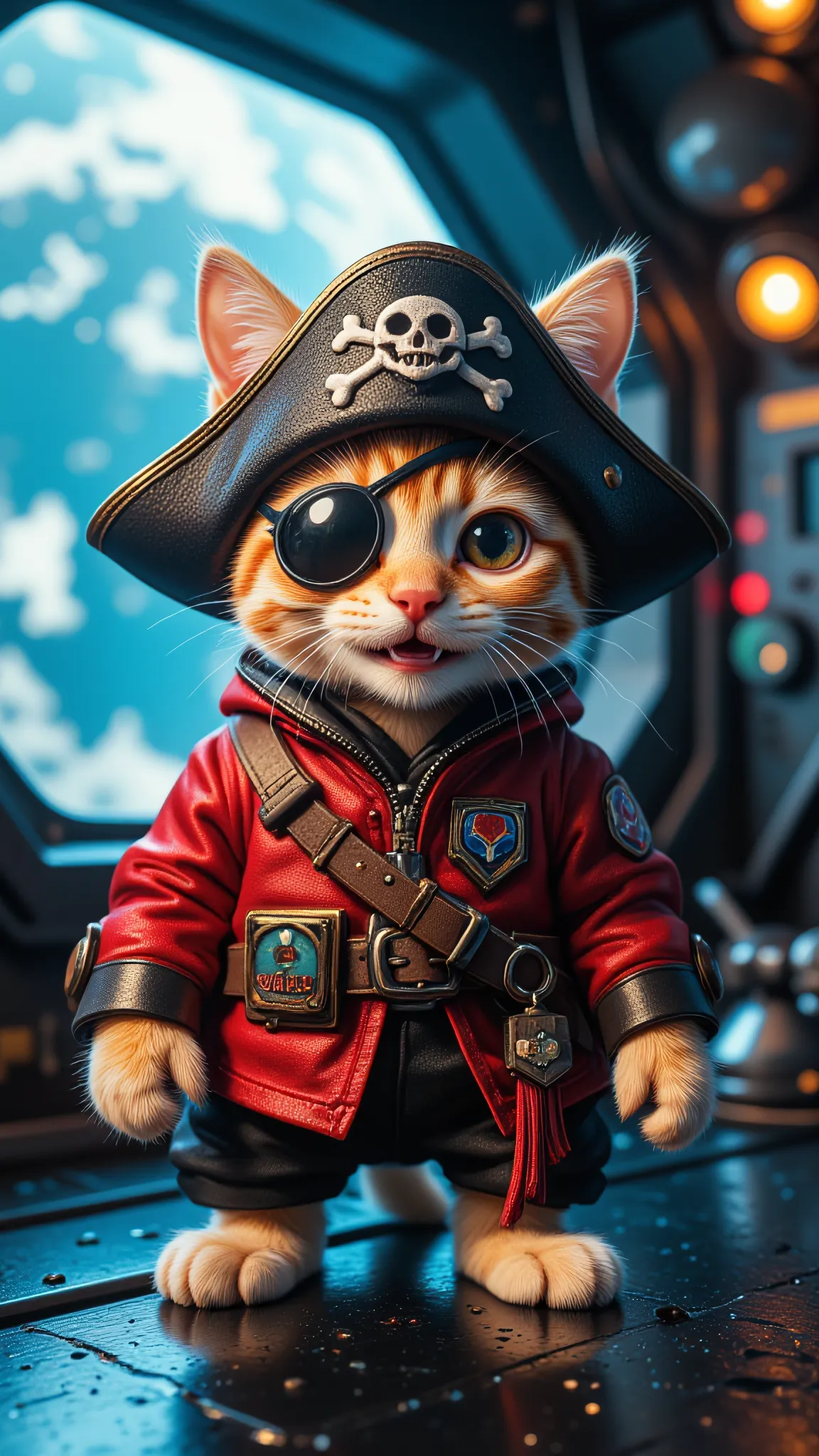 (0516) Pawsome Pirate Kitty! - Charming Villain