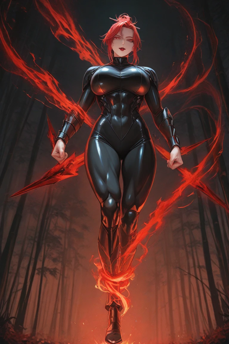 (masterpiece, best quality:1.2), standing split, standing on one leg, (Majestic, Terrifying, female Lava Demon), (Volcanic, Infernal, Creature), (Dark, Scarlet, Skin), (High resolution, 8K Wallpaper), Textured, Sculpted Muscles, Vibrant, Glowing Eyes, Sultry, Smoky Breath, Fire, Magma, (Two horns, Tail coils), (Sensitive, Lava Skin), Showcasing, Detailed Facial Features, Charred, Craggy Complexion, (Dynamic, Dramatic Lighting), Smoldering, Epic, Lava, Volcano, Molten, (full body armor:1.2)