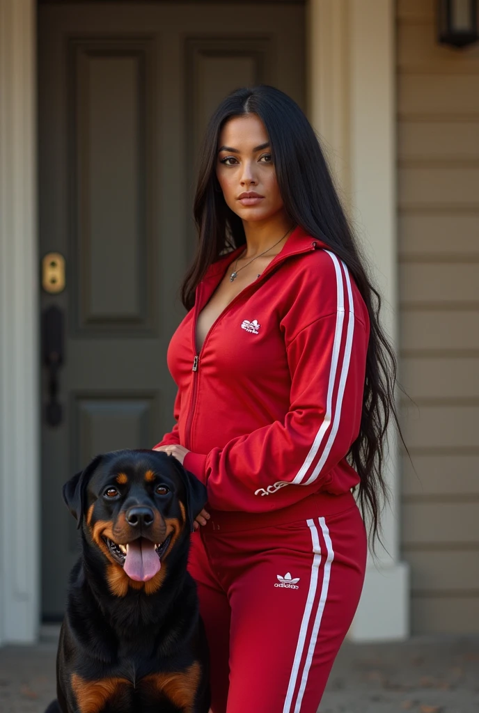  dog woman 