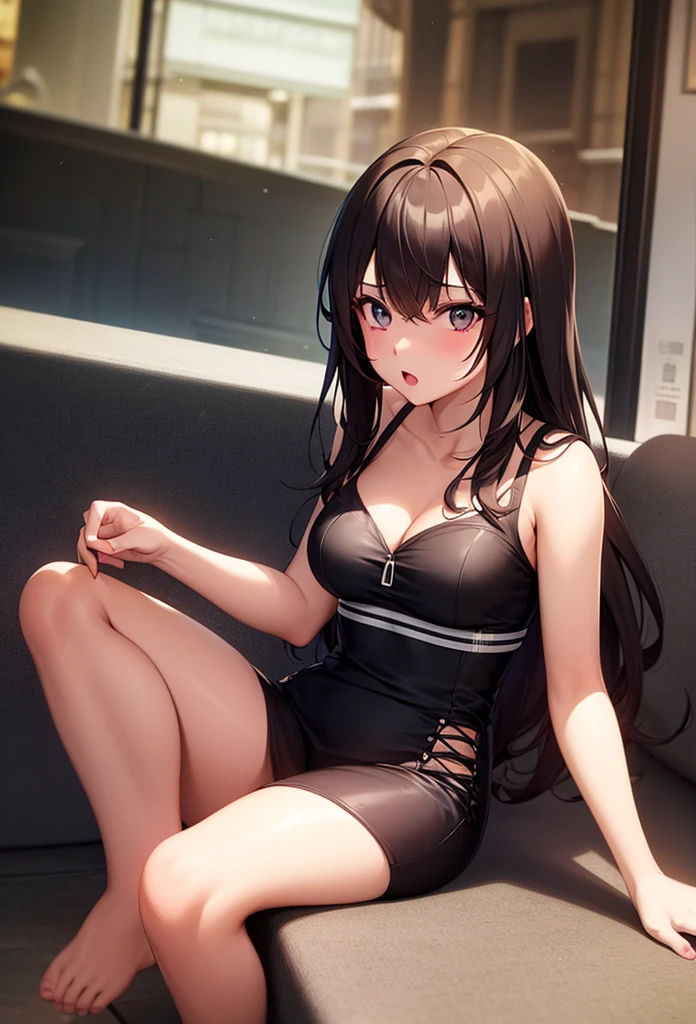 Anime Beautiful Girl,Beth,nakeness,Expose the cleavage,Raise your legs apart,adolable