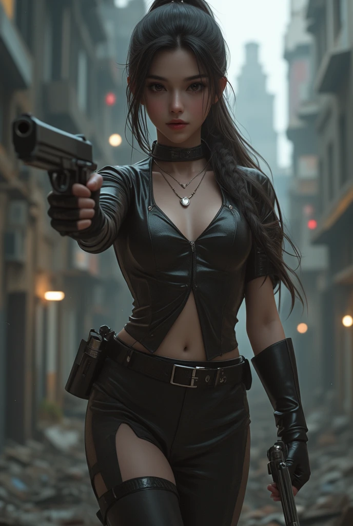 1girll, (Photorealistic)++, Beautiful lighting, masutepiece++, Best Quality++, Realistic, Full body portrait、frombelow, realphoto, intricate detailes, depth of fields, 1 girl, Soldier girl brown short hair、Sniper Rifle Handle, white military uniform, bulletproof vest, Holding an assault rifle, M16, In the city at night, Very detailed, Perfect face, Blue eyes, Beautiful lips, Colossal tits、Toned buttocks、, Small waist, tall, Kpop Idol, FujifilmXT3, Spectacular professional photography:by Ed Blinkey, Atey Ghailan, by Ghibli Studios, Authors:Jeremy Mann, Greg Manchess, Antonio Moro, trending on artstationh, Trending on CGSociety, Convoluted , high detailing , Sharp Focus, Impressive, Mid-Journey and Realist Art by Greg Rutkowski, Original image, 8K UHD