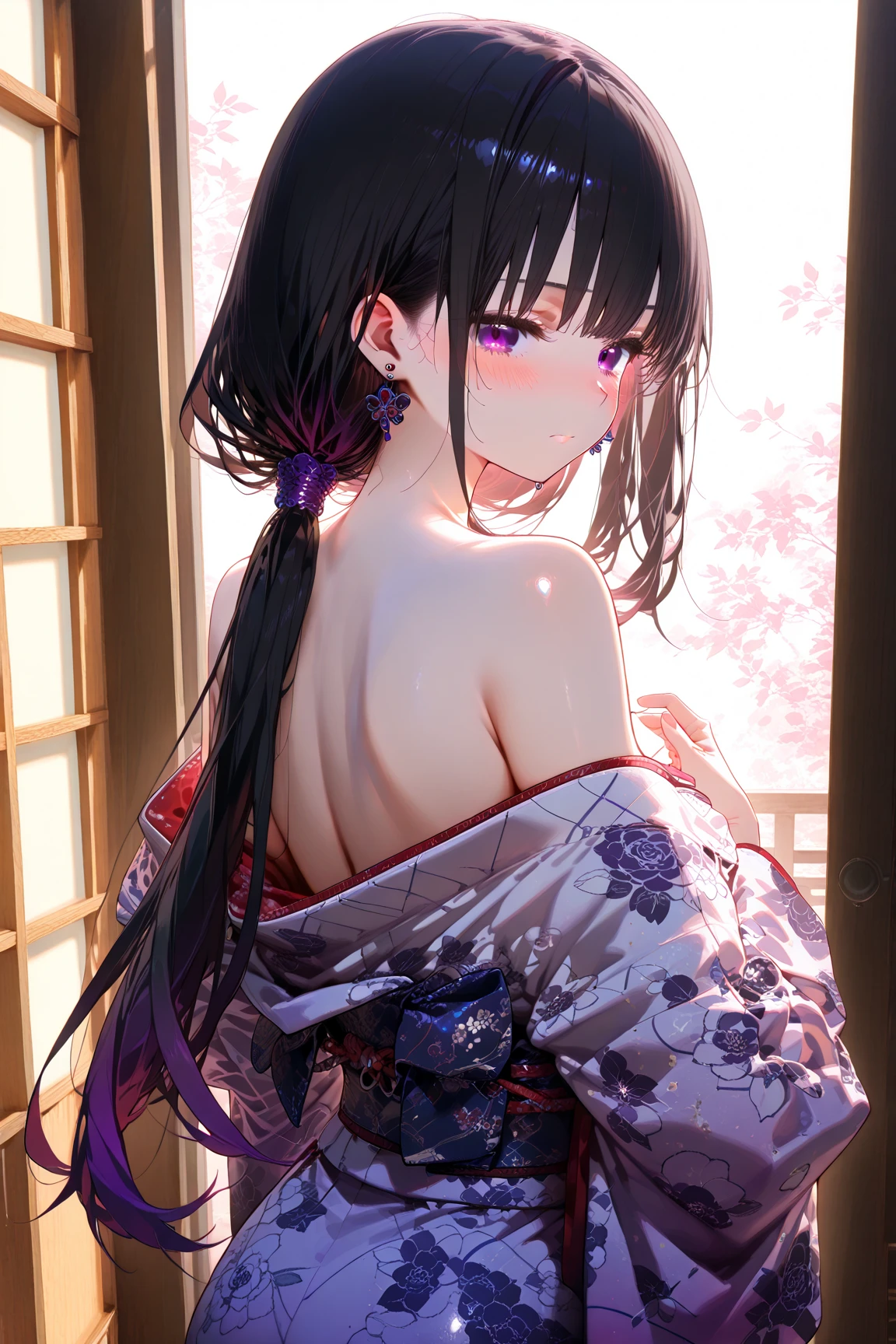 Undressing、Acme Face、Random pose、、Summer festival、Night Sky、nsfw、yukata、Black Hair、Side Ponytail、Pale purple eyes、Summer festival、Night Sky、、show off breasts、nose blush、1 boy、bitch、POV shooter、blush、Embarrassed look、saliva、1 boy、POV shooter、Chest grab、Hide with hand、上手Black Hair、Side Ponytail、Pale purple eyes、blush、、Embarrassed look、Japanese、、blush、、Perfect hands、Fine hand、、Good hands、Summer festival、Night Sky、