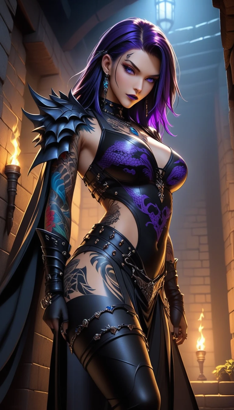 8K,Wrathful Werewolf of the Underworld,attack with sharp claws,purple eyes,Violent and strongly cracked abdominal muscles,sharp wolf fangs,gray and purple hair,black combat pants,masterpiece,Photorealistic RAW photos of the highest quality。bright colors,rich colors, Backlight, cinematic lighting, film grain, to be born, 50MM lens, Nikon D850,super realistic skin,fantasy art,character art,ultra high resolution,realistic scale skin,Perfect hand shape,dark underworld wasteland,