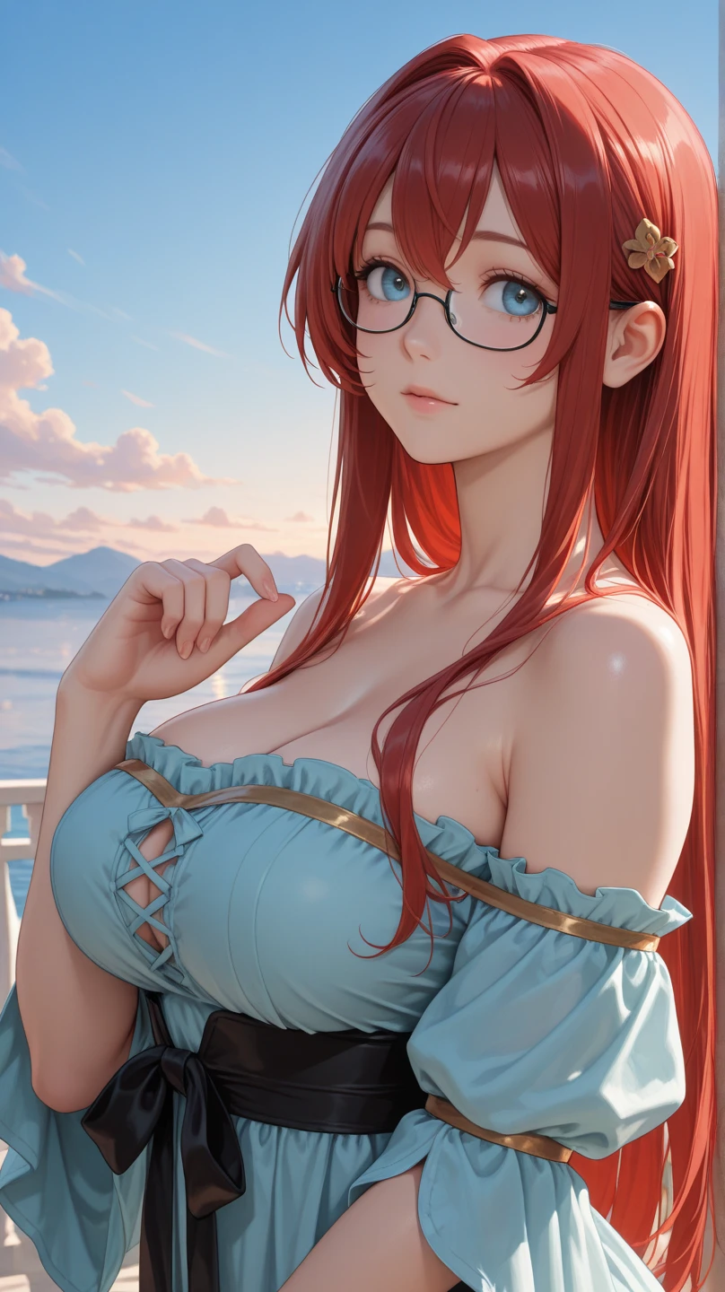 (8k,Super details,best masterpiece,nature,Perfect work of art,perfect female figure),two women,sister and sister,sisters,Rainbow hair,perfect face,(huge),Neighbor's Wife,woman hairstyle,elegant wife,mature and exposed,20 years old,fair skin,messy hair,Perfect sexy body,Wear a fitted and sexy tunic dress,Red lace white bottom strapless short dress,Hot and sexy secretary,wear glasses,Standing in the detailed bathroom,A lot of water was poured on,The whole body is soaked,Want to take off clothes,But happy,Smile,Detail background,necklace,perfect eyes,, T-shaped small size,huge的山雀