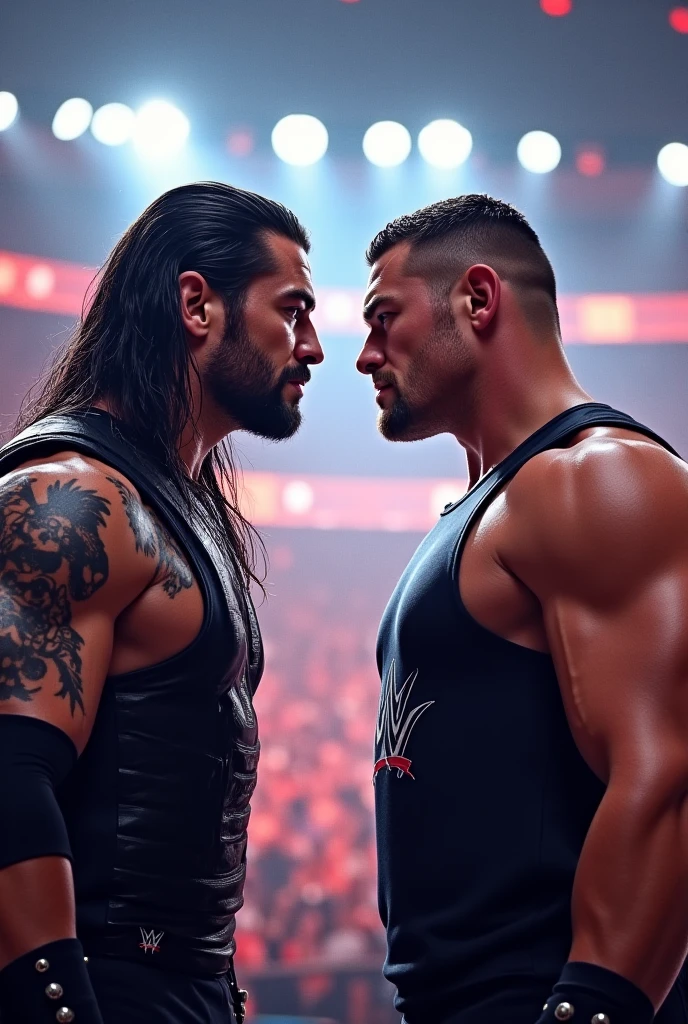 John Cena with the great Khali