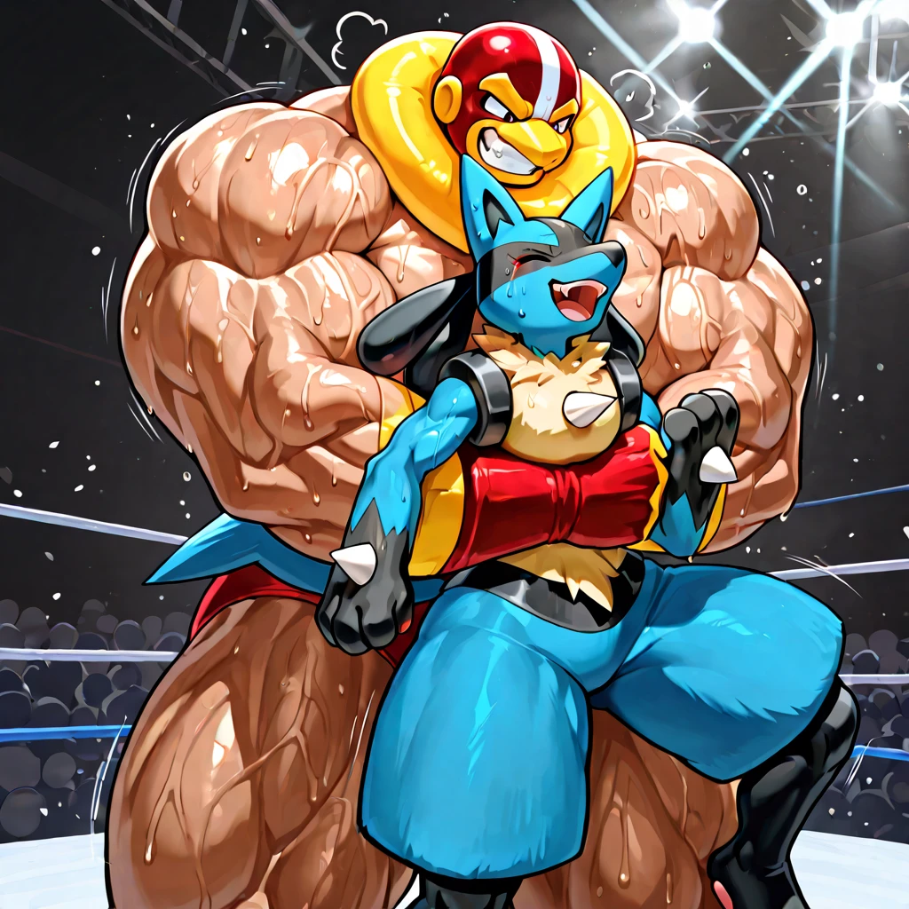 Bird man , short, wrestler, luchador,