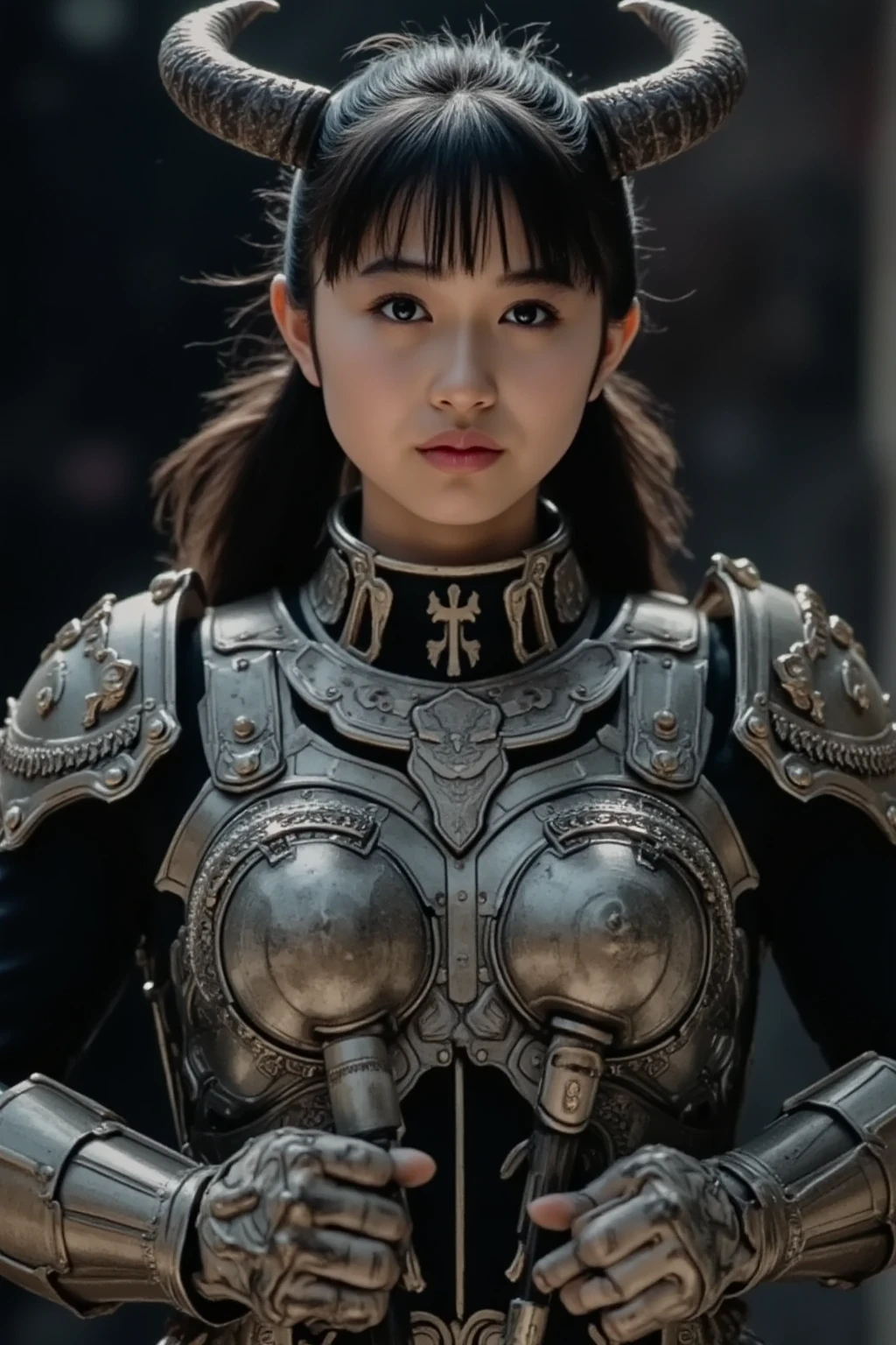 Reproduce the edges of the armor in detail