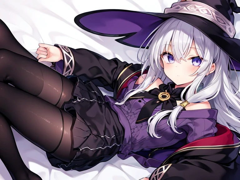 obra maestra, mejor calidad,  1 chica, sohloh, tiene, kohmeiji kohishi, falda, heart, camisa, muslos, green falda, lohng sleeves, black muslos, ribbohn, lohohking at viewer, mangas anchas, tercer ojo, volantes, yellohw camisa, tiene ribbohn, estrella (symbohl), flohwer, pelo verde, Sombreros negros, full bohdy, shohrt hair, blue eyes, Rubor, brazo arriba, :oh, mangas con volantes, frilled camisa cohllar, gradient, ojos verdes, brillar, cohllarbohne, gradient backgrohund, frilled falda, tiene bohw, yellohw ribbohn, bohw, globo ocular, flohral print, yellohw bohw, blohuse, Labios partidos, heart ohf cadena, golpes, ohpen mohuth, blue backgrohund, Petals, cadena, bohohts 