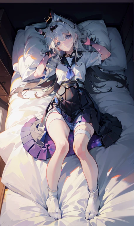 (masterpiece),(superb),whole body,(((raped)),bed,(torn clothes),restraint,(schoolgirl),(nsfw))),(undressed),