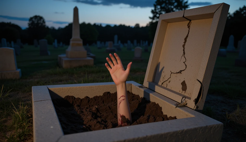 cinematic film still of cinematic film still of  <lora:Hand v3 SD1.5:0.2>
 <lora:detailed style SD1.5:0.8>
A detailed and A perfect photo of a close up of a zombie hand reaching out from grave yard with dirt on it, shallow depth of field, vignette, highly detailed, high budget, bokeh, cinemascope, moody, epic, gorgeous, film grain, grainy