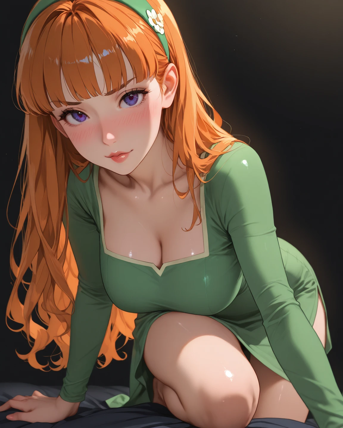 Silence Suzuka、Beautiful woman、In underwear、Very thick thighs、Acme Face、Best image quality、High resolution、masterpiece、super high quality、Thick pubic hair、Screaming orgasm face、Light green panties、Very big ass、Very large breasts 、Blushing、4K quality、Blushing、Cry of ecstasy、Wearing black knee socks、Sweaty all over、Heavy breathing、Cowboy Shot、Shaking breasts、上下にShaking breasts、Penis sheath、Cowboy Shot、Have sex with a man、Multiple menに囲まれている、Multiple men、{Highest quality}, {so beautiful}, {Super detailed}, {Best illustrations}, Browsing Caution, girl, Blowjob, penis