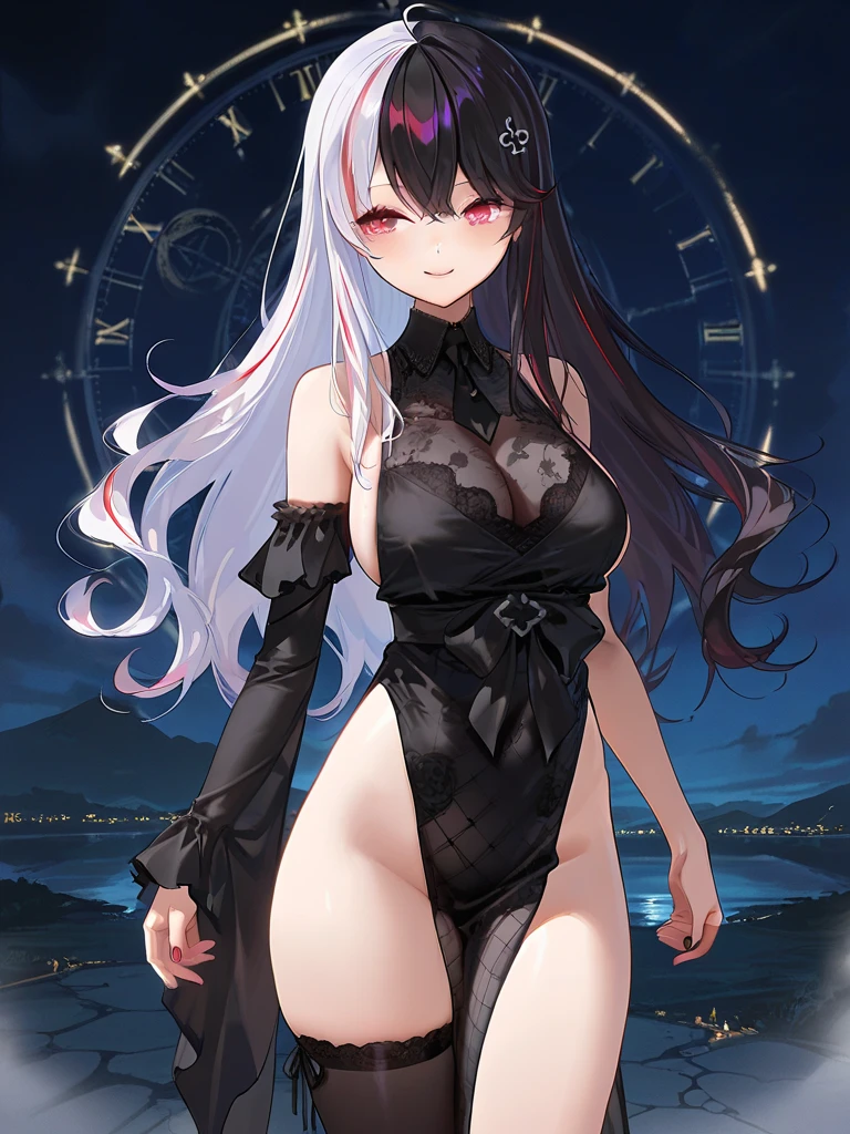 Black purple hair，Purple eyes，Carly，Adorable，age Girls，((See through the gorgeous see-through black dress))，High heels on your feet，Standing on the surface of the sea，Standing on the surface of the sea，whole body，Fingers and arms are not exposed，Background sea，Blue sky and white clouds，，Happy expression，High quality light and shadow，Artistic Sense((Hair Bun))(Very long hair))((Blunt bangs))((Bitch))((tsurime))((Big eyes))((Skinny body))((expensive))(Pale skin))((Botanical Prints))((infant))((Showing nipples under shirt))(Pale skin))((Botanical Prints))((infant))((nsfw))((((5 ye((infant)))((Lolita))