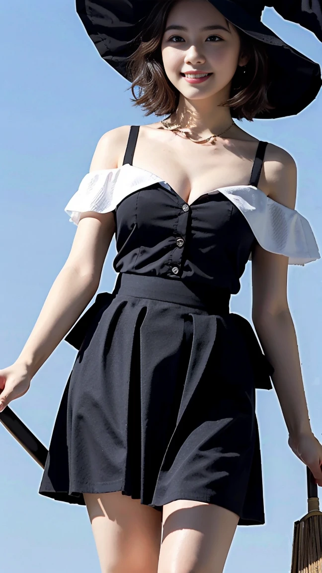 priscilla quintana, perfect skin, (smooth skin), eyeliner, red lips, lipstick, light green eyes, shoulder length hair,
high waist skirt, suspeneder skirt, sailor collar, short sleeves, puffy sleeves, dark blue skirt,
(upper body), upper body, boardwalk background, HD, 4k,
<lora:PriscillaQuintana_(V1.2):0.8>