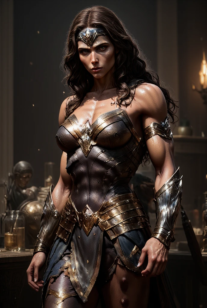 Asgard，valkyrie，Senhora Cavaleiro，anatomia correta，epic fantasy digital art，tmasterpiece，8k，high-definition resolution，Desenho detalhado，alta qulidade，, Epic composition,