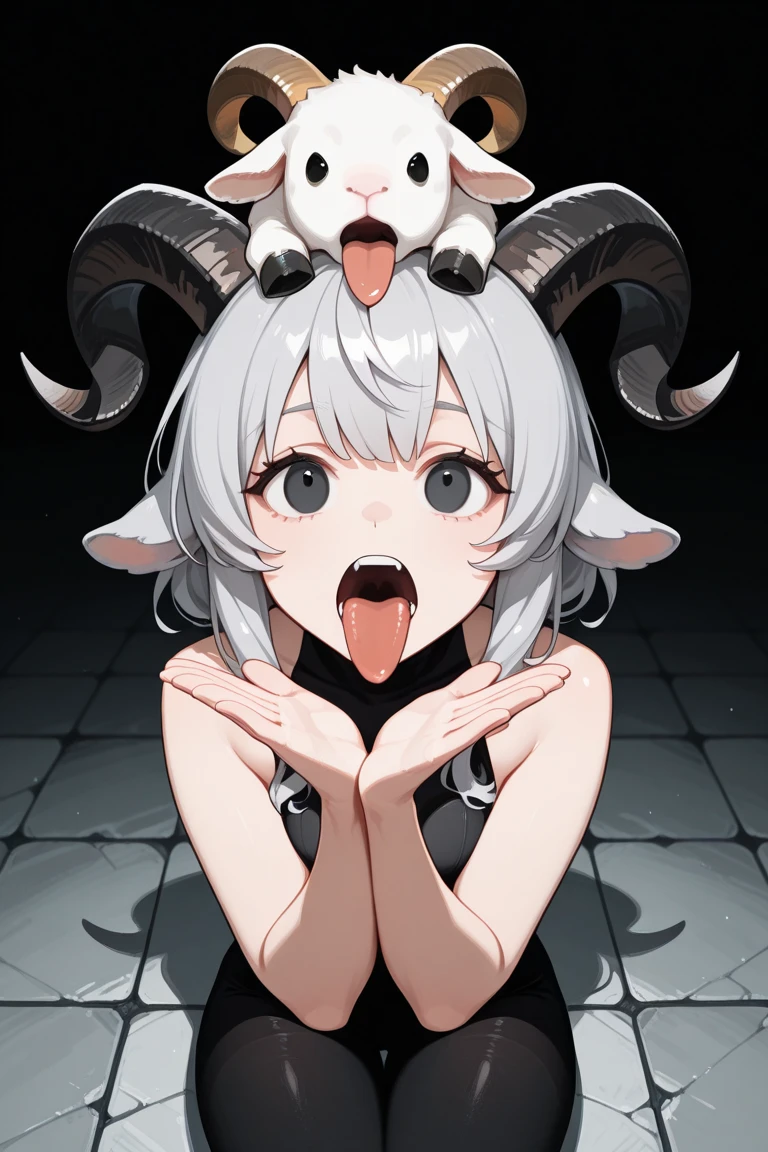<lyco:sea_angels-NAI-LyCORIS:0.9> <lora:FangInspectionDayV2:0.7>
pov, sengle, 1girl, open mouth, , fiday, pov hands, finger in another's mouth, fangs, tentacle hair,  pointy ears, finely detailed red eyes, black sclera