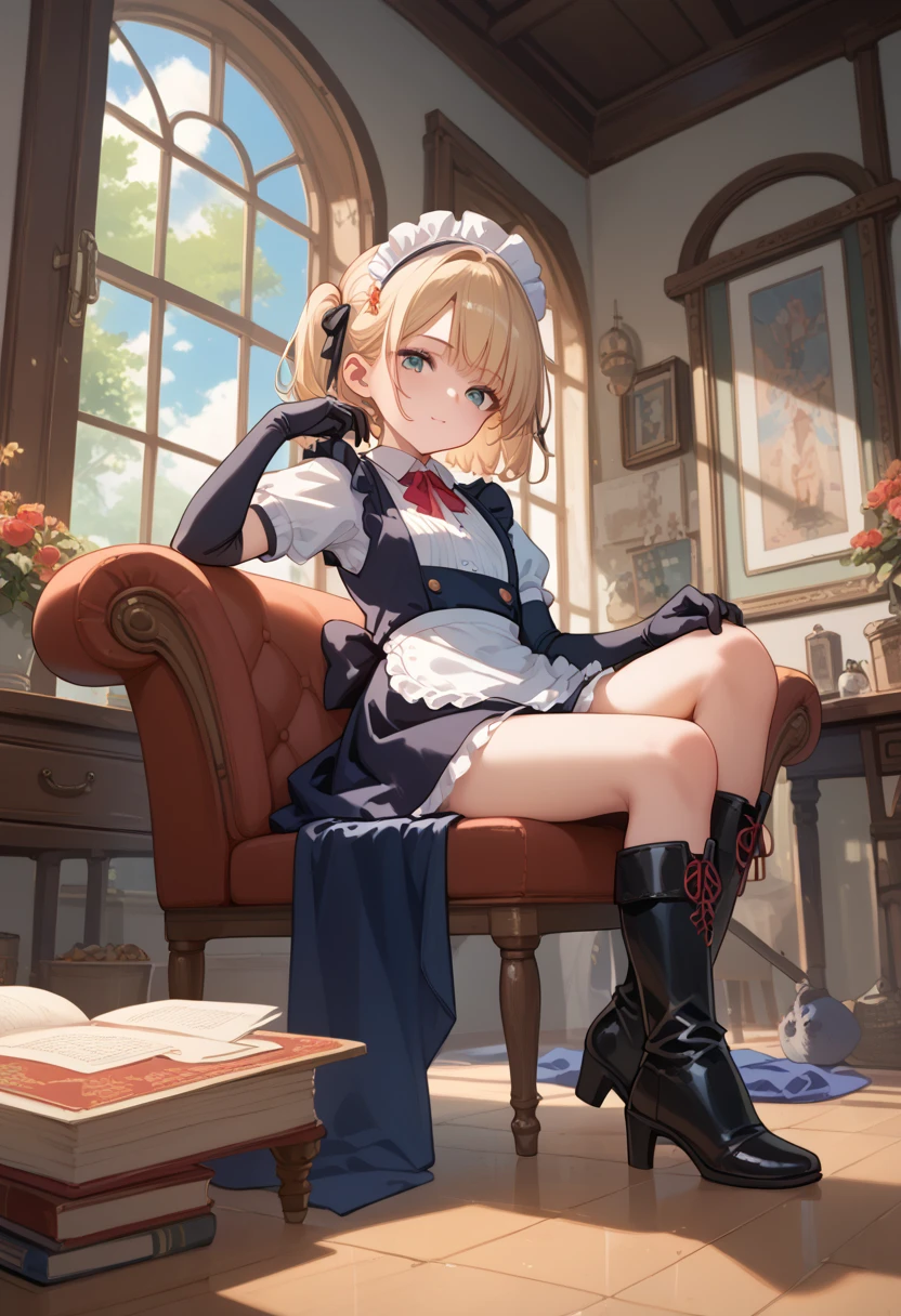 A girl sitting on a desk, school, classroom, ???????????, white panties, pervert, ultra detailed, (beret:1.8), (iwanagadress:1.2), (iwanagakotoko:0.9), iwanaga kotoko, beautiful body, beautiful face, good ???????, white stockings, white panties, blonde hair, short hair, embarassed look, blushing, hand covering mouth, looking away, ????, hands tied together, rope, hands tied with ropes, restraint, tied up, tied hands, wrist tied, rope on wrist, wrist together, bondage, suspended, rope, bound wrist, bound hands, bound legs, restrained body, ???? ??????, arms behind back, arms tied back