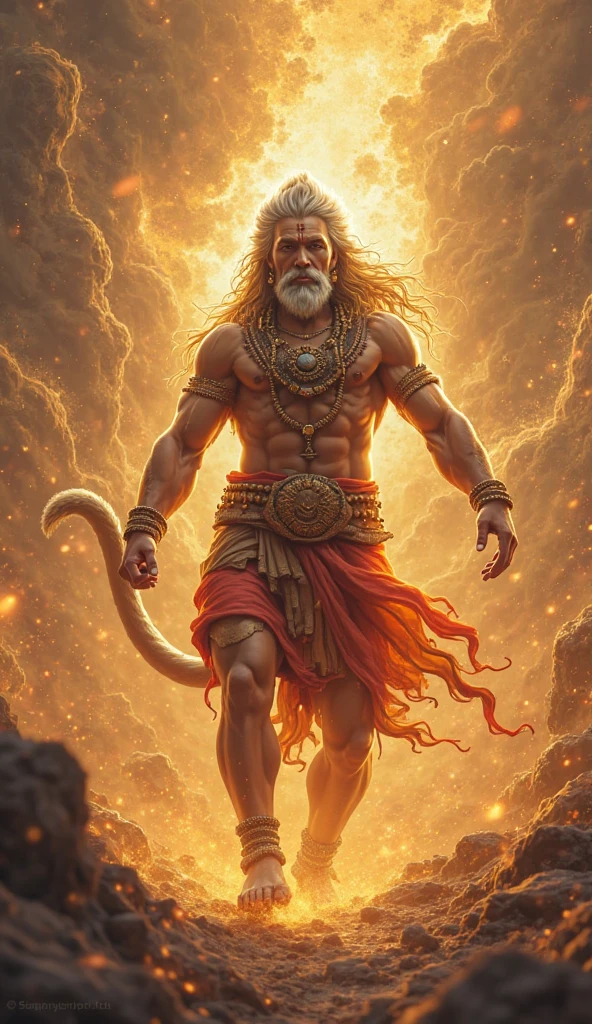 A blend of "Sun God" and "Hanuman" 