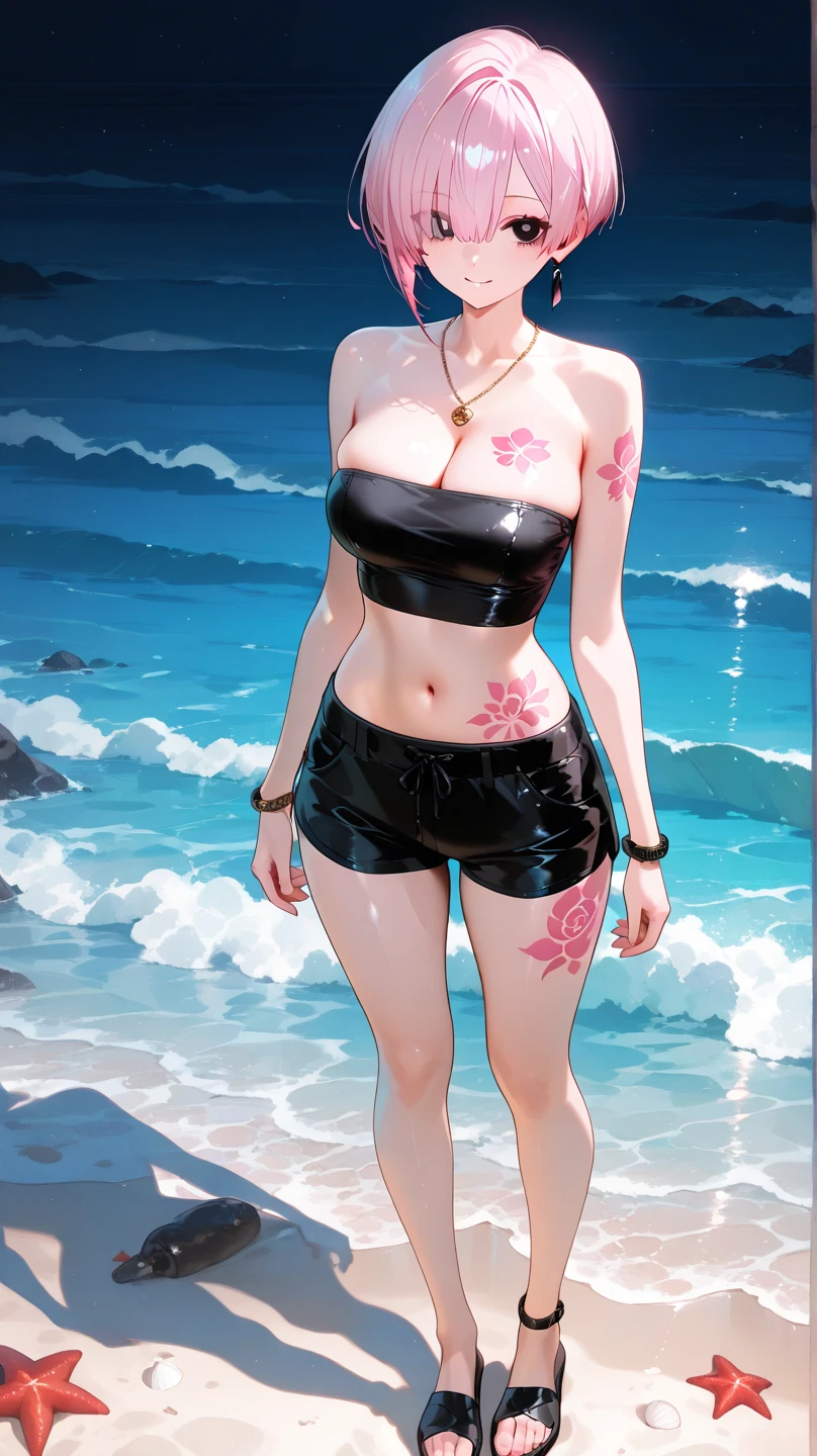 最high quality、high quality、Best image quality、8k、最High resolution、High resolution、最high quality、masterpiece、RAW Photos、whole body写真、Detailed and realistic human body、Detailed and realistic skin、Realistic face in every detail、Realistic reproduction of every detail、Detailed and realistic lips、Detailed and realistic teeth、Detailed and realistic ears、Detailed and realistic hair、Detailed and realistic weapons、Realistic reproduction of every detail、Realistic fingers in every detail、(Beautiful Hands、thumb1reference4)、Realistic feet down to the last detail、Realistic breasts down to the last detail、((Beautiful Japanese Girl))、(Japanese Model), (Japanese women)、((18 year old beautiful girl))、(A girl who looks like Shinobu Kocho)、(Purple Hair)、(Random Hairstyles(Comes with a butterfly-shaped hair ribbon))、((whole body))、((Beautiful upward-facing breasts))、(Stylish slim style)、(whole body光沢肌、Fair skin)、(Soft natural light)、Tropical countries、Resort Beach、Beautiful sea、Beautiful sandy beach、Coastal、((Lying on the beach(背景にBeautiful seaが見える))、((Shiny random color leather(Skirted one-piece school swimsuit))、((Swimwear that fits perfectly on the skin))、Sexy pose