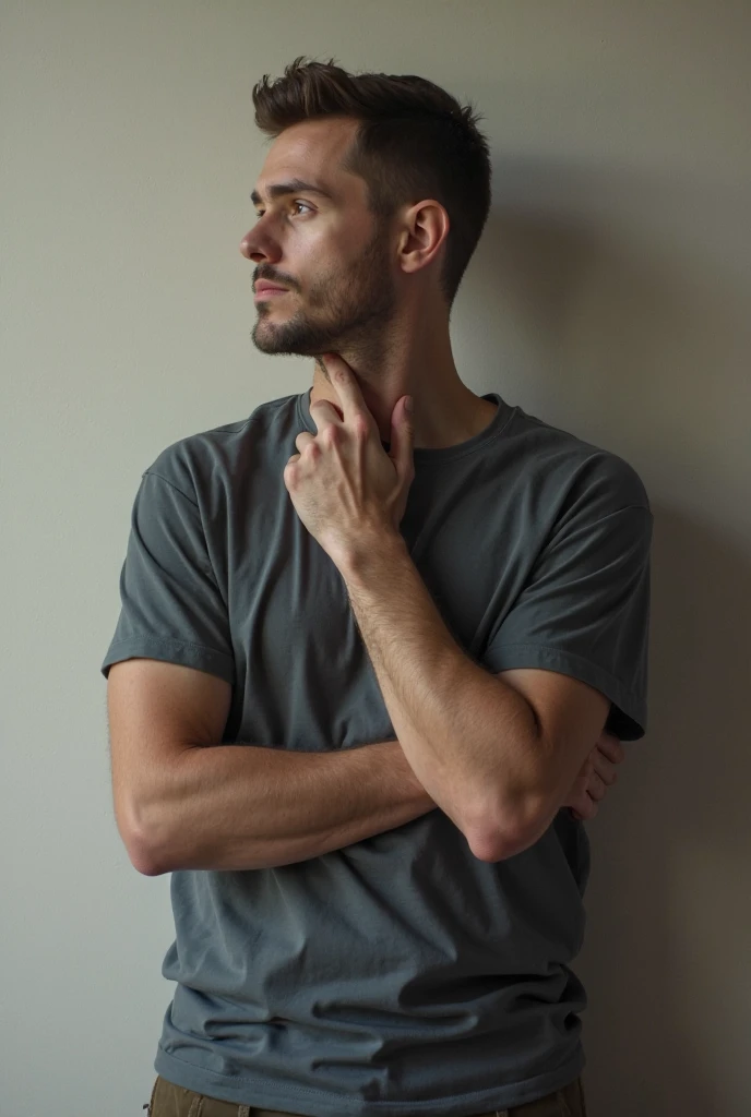 A guy masturbating
