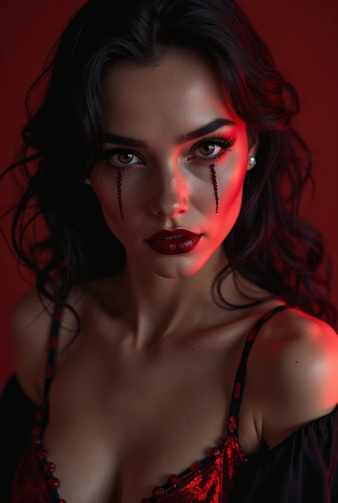 Harley queen vampire with the name Carolina