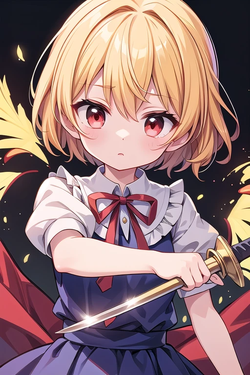 (masterpiece, best quality), female middle-aged, balanced, greek, ruby red eyes,     soft cheeks,  oblong face shape,   thin lips, platinum blonde
 fringe haircut hair, trust
 wearing  robe,  camisole, mules, headwrap, cravat 
, arms raised in victory or celebration