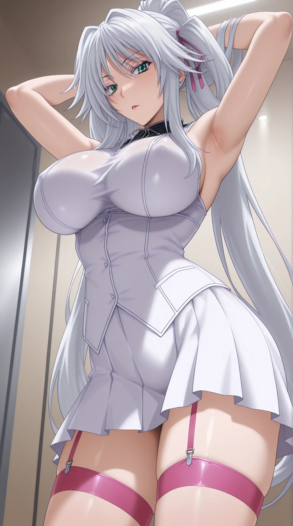 Robot girl with humanoid form, naked and her divisions are visible and she is sticking her tongue out, swollen breasts, breast tips facing outwards and touching them with your hands, standing on tiptoes and kneeling, huge butt that looks wider than the thighs and full body and there is a machine injecting the information from the head with a needle, and she is moaning with emotion, bigger butt, open breasts where milk is extracted, with human skin and mechanical parts, machine that extracts milk from the breasts, legs more stretched and milk flowing , sticking out his tongue and opening his mouth and with his eyes up, mechanical rear, machine sucking milk next to her, Naked human woman hugging her and she has a penis, sacando su sexualidad a su máximo resplandor, en el campo de batalla, pechos enormes como 1 metro y tan pesadas que tiene que sostenerlas con las manos demasiados enormes, muslos más gruesos y más músculos, pechos más enormes e inflados , más enormes e inflados de leche, y exitadas, sonrojadas y tocándose los pechos, más seductora su cuerpo muchos más seductora