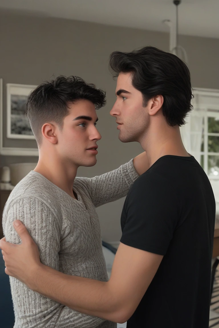 Handsome man in his early 20s、A handsome European man in his 20s、A handsome man who likes gay men、Please face forward、Male in his early 20s、