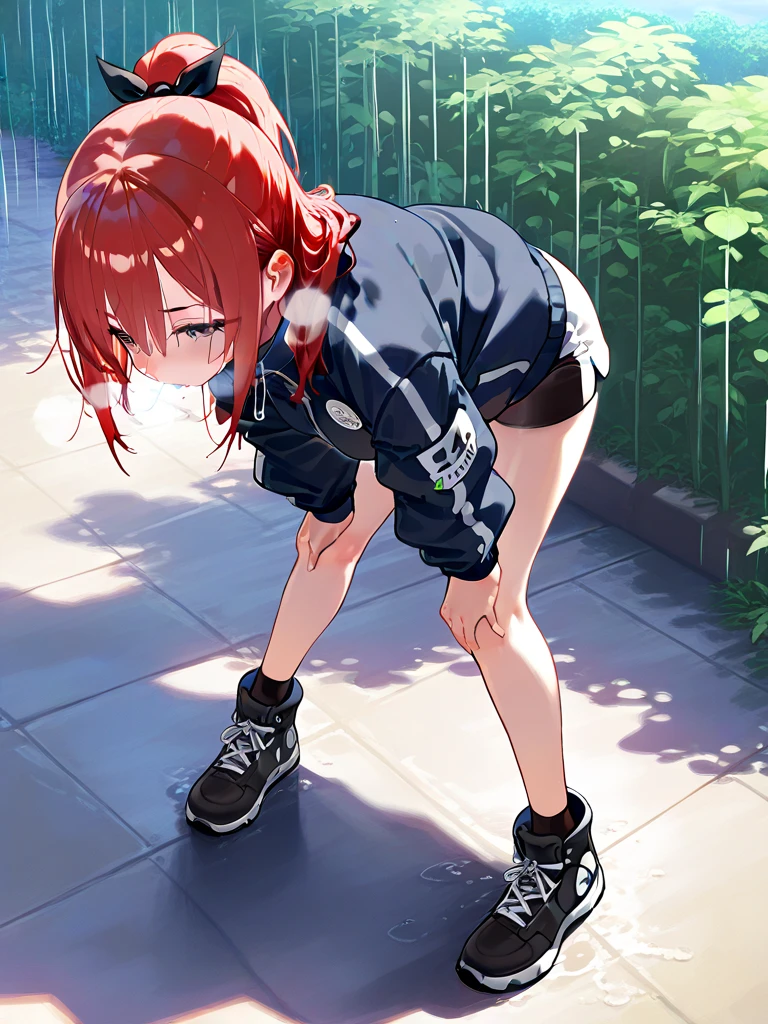 ({{troubled face, motorcycle shorts torn to shreds, pussy and anus showing, very thick penis inserted into pussy or anus, girl looking up at sky in pain, cunt position}}) ((NSFW)), masterpiece, top quality, absurd, absolute resolution, super detailed, 64K, super detailed illustration, highly detailed, beautiful eyes, perfect anatomy of Blake, perfect hands, perfect fingers, perfect legs, countryside (open countryside, sidewalk), ((one girl (3 years old)), (wearing large t-shirt), (motorcycle shorts, skin-tight shorts), (black short pants), torn to pieces), , (young: 1.8 years old), carrying school bag, slightly short torso, straight hair (side tails, red hair clip, middle hair), flat chest, long hair (face and hair) semen much), dark hair, eyes (large, very well shaped, beautiful, one eye closed), young (round face), young (child: 1.7 years old), young (baby face), (crying, drooling, spurting pee), ((anal juice)), semen all over, (short limbs: 1.5))), girl sits on ground sitting, both legs raised high, both hands pulling hard on her cat (((( very thick in anal hole Penis is inserted into the cunt )))),(((( very large penis is inserted into the cunt))
Translated with DeepL.com (free version)