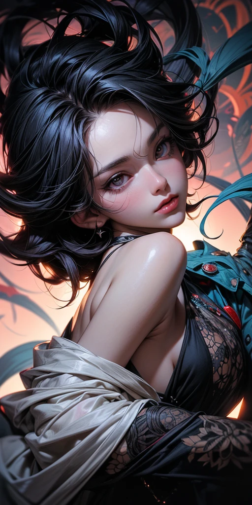 work of art, best qualityer, (Extremely detailed CG 8k unity wallpaper), (best qualityer), (best illustration), (best shade), absurderes, realistic lighting, (abyss), beautiful detailed glowing, arte de PeterMohrBacher,
