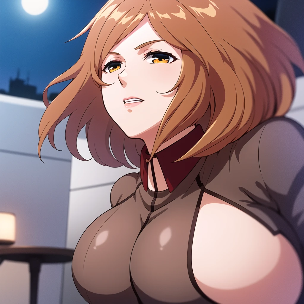 (Nobara (Jujutsu Kaisen),highly detailed face,beautiful detailed eyes,detailed lips,huge breasts,nsfw,extremely detailed,16k,photorealistic,high quality,masterpiece,extreme detail,ultra-realistic,hyper detailed,exquisite,elegant,beautiful,stunning,gorgeous,flawless skin,intricate details,sharp focus,vibrant colors,natural lighting,dramatic lighting,cinematic lighting,dynamic pose,confident expression,female protagonist,character portrait) nude cuerpo completo,