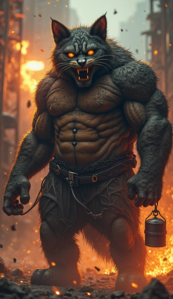 (by darkgem:1.4), masterpiece, best details, real life, depth of field, detailed background, (bright lighting:1.4), solo, (anthro), with bushy pubic hair and armpit hair, enjoyment, attitude, clear details, powerful, pleasure, self-pleasure, perfect hands, covered in fur, fangs, tongue, paws, claws, tail, ((anthro female werewolf:1.4), sexy girl woman, monster girl, femme, breasts), (musky, body odour:1.4), (ripped clothing, top, loincloth)