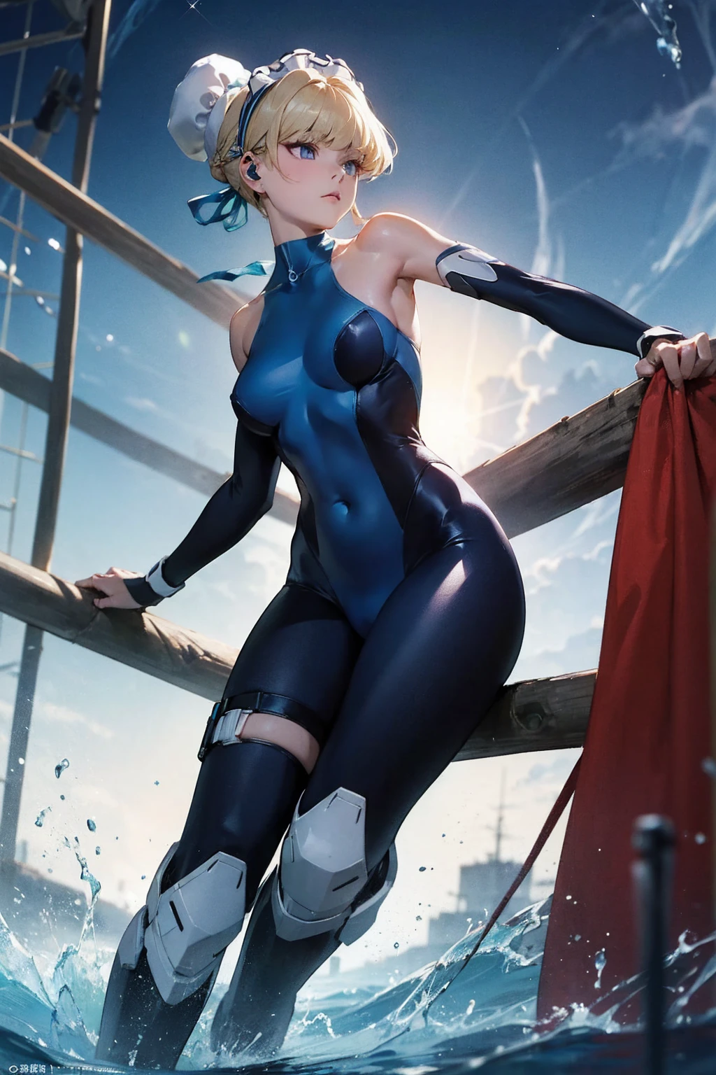(Best Quality, masutepiece),ultra detailed photographic,1girl in, Female sport climbing athlete ,Large breasts,nice legs,At the sport climbing venue,Detailed beautiful face,Beautiful eyes,detailed hairs,detailed clothes,Detailed realistic skin,Cool,Dynamic Angle,