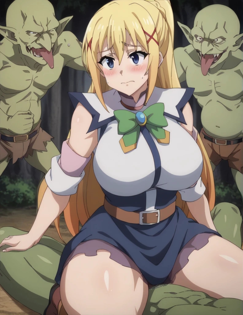 nsfw,scanime screencap,official art,black pantyhose,medium breasts, huge nipples,large areolae,short of a person,thin,small areola,gleaming skin,cute face,painful face,castle,high quality,sex with orc,blowjob ,deepthroat,vaginale,sex with 2 orc,sex with multiple orc,spread legs,lying down,from above,(huge cock),((veiny penis)),cum in pussy, excessive cum,,((empty eyes)),,Expressionless, huge breasts,, sara valestein, late12, sara valestein, late12, 1GIRL, 独奏, THIGHHIGHS, BREASTS, CLEAVAGE, SMILE, YELLOW EYES, belt, zettai ryouiki, FULL BODY, LARGE BREASTS