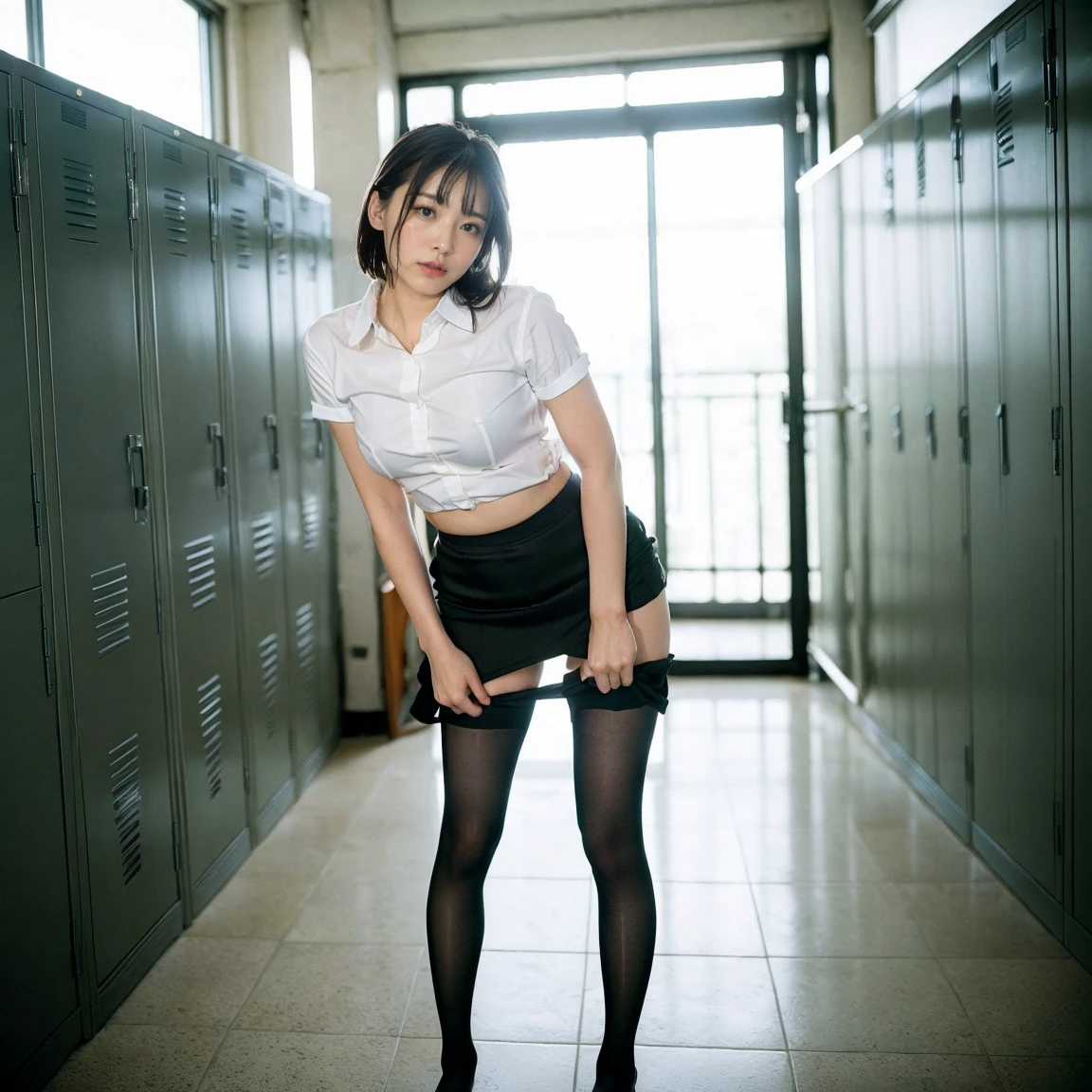 Female teacher pisses、Urinating in front of students during class、Pee leak、peeing herself、A lot of pee、From directly below、Gaze at the audience、Black Suit、mini skirt、Stiletto heels、pantyhose、Perfect figure、Very beautiful、Japanese elementary school teacher in their 40s、Gray hair、A female teacher is surrounded by students、A look of embarrassment and confusion、The female teacher is being stared at by the students.