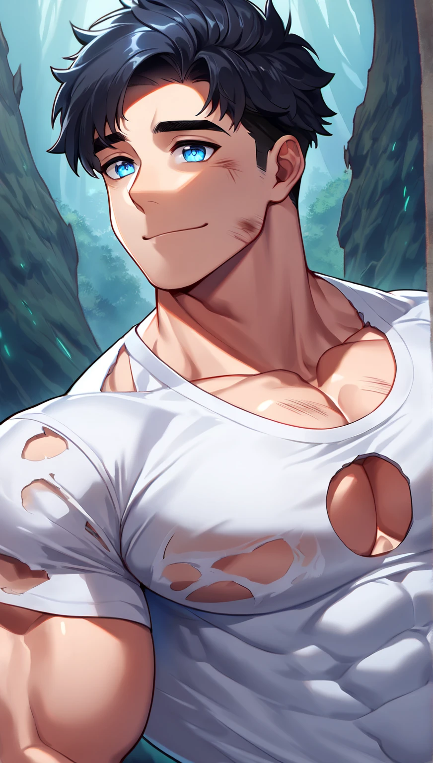 (masterpiece, best quality),Male children,nakeness,Short bright blue hair,A young boy with,younge boy,Kid's face,adolable,infancy,Young age,Short round face,Flat chin,children's,infancy,(Kid's face),Land of Crystals,ice field,Pink belly hair,Pink chest hair,Pink pubic hair,Young age,Flat chin,Fine face in detail,Clean skin,White men's briefs,musculous,Short bright blue hair,Bright Hair,White eyes,Keep your eyes wide open,nakeness,Very narrow low-rise white briefs,White briefs,Pectoralis abdominal muscles,Broad body,Strong and well-developed muscles,Shimmering like a diamond, it shines like a crystal,Bright and vivid colors,(depth of fields:1.2),Positive audience,looking at viewert,the night,Holy,Light-sensitive,byself,Sit on the crystal,spreads her legs apart,Close-up Shot Shot