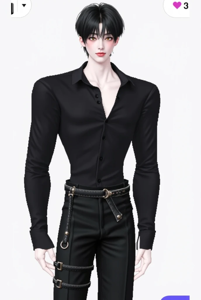 Hermosa piel detallada, cuerpo detallado,