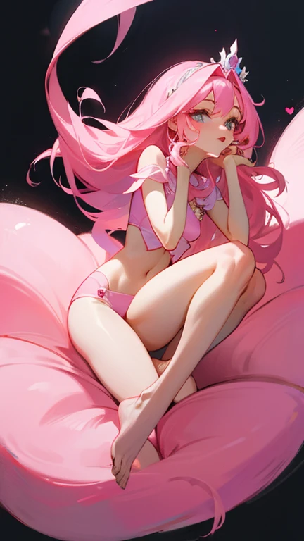 Sexy Girl, garter belt, high heels, big breasts, skinny, lying on bed, a lot of milk all over her body, doggy style pose, dreamy face