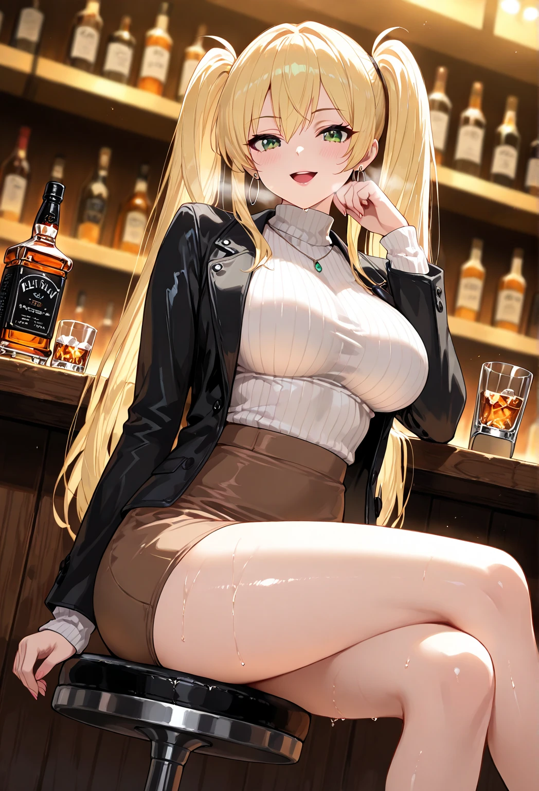 best quality, official art, masterpiece, textile shading, HDR, very detailed, colorful, best details,Recall,A group of female adventurers set in a medieval fantasy world.3people々,Dancer、 (At the pub), Mori Yuki:1.5、Mr...々Hairstyle, Harem, night, detailed aspects,Long Hair, Shaggy Cut, Blonde、Very short pleated mini skirt with embroidered pattern, Seduce, No sleeve, armor 、肩armor、Showing off her pink plaid panties:1.3、Big Breasts、Big Ass、Wide waist、Roll up your skirt,Knee socks